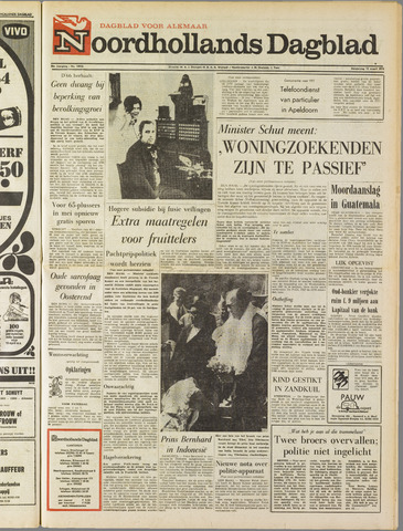 Noordhollands Dagblad : dagblad voor Alkmaar en omgeving 1970-03-12