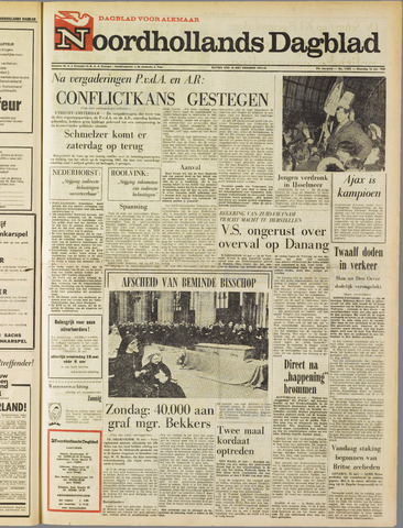 Noordhollands Dagblad : dagblad voor Alkmaar en omgeving 1966-05-16