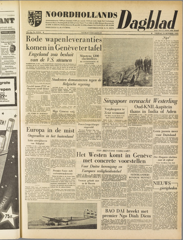 Noordhollands Dagblad : dagblad voor Alkmaar en omgeving 1955-10-14