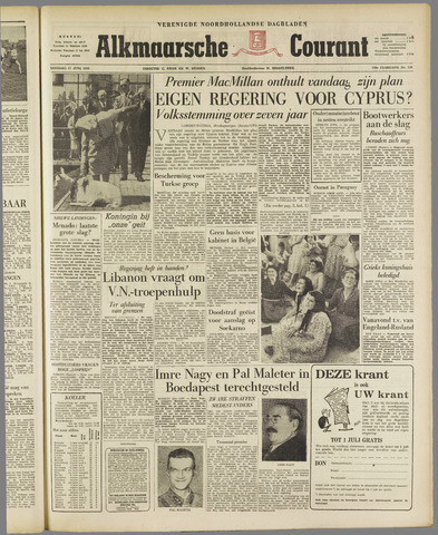 Alkmaarsche Courant 1958-06-17