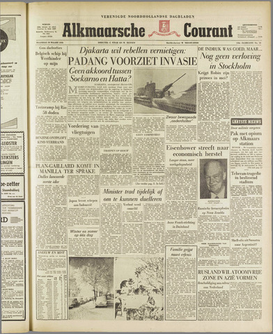 Alkmaarsche Courant 1958-03-10
