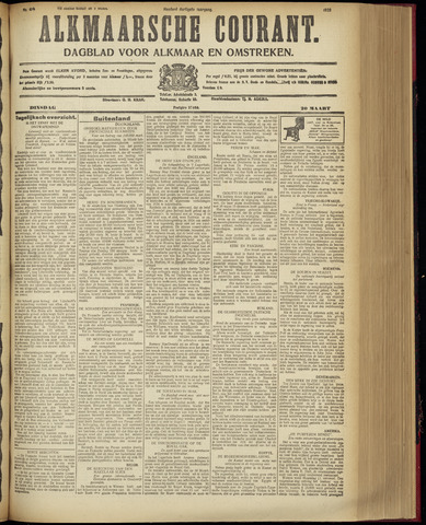 Alkmaarsche Courant 1928-03-20