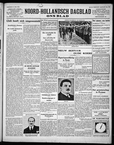 Noord-Hollandsch Dagblad : ons blad 1932-06-08