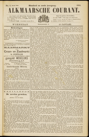 Alkmaarsche Courant 1904-01-13
