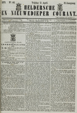 Heldersche en Nieuwedieper Courant 1873-04-11