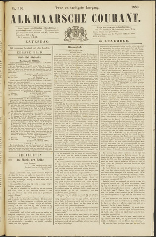 Alkmaarsche Courant 1880-12-25