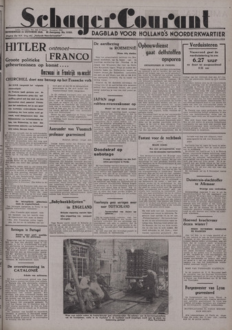 Schager Courant 1940-10-24