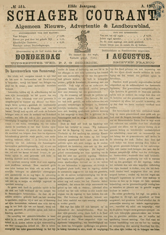 Schager Courant 1867-08-01