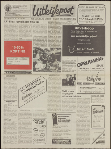 Uitkijkpost : nieuwsblad voor Heiloo e.o. 1987-06-24