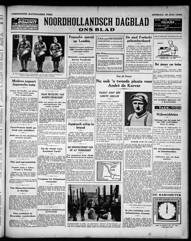 Noord-Hollandsch Dagblad : ons blad 1939-07-18