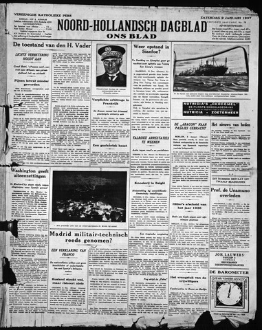 Noord-Hollandsch Dagblad : ons blad 1937-01-02
