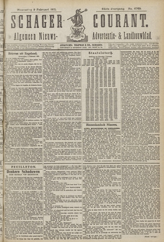 Schager Courant 1921-02-09