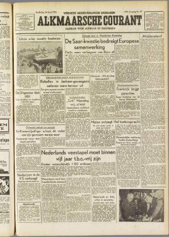 Alkmaarsche Courant 1952-04-24