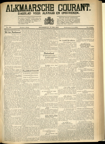 Alkmaarsche Courant 1932-05-19