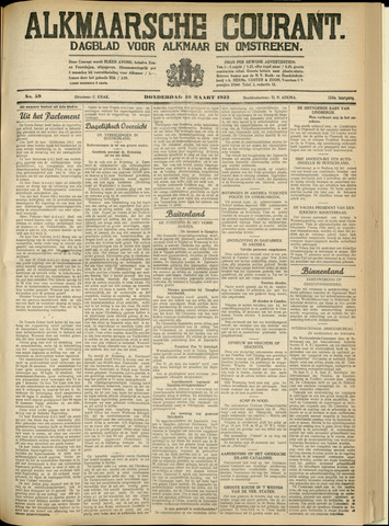 Alkmaarsche Courant 1932-03-10