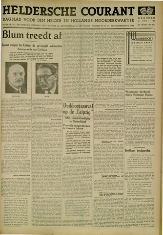Heldersche Courant 1937-06-21