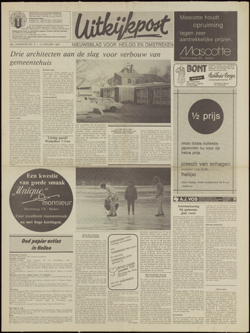 Uitkijkpost : nieuwsblad voor Heiloo e.o. 1987-01-14