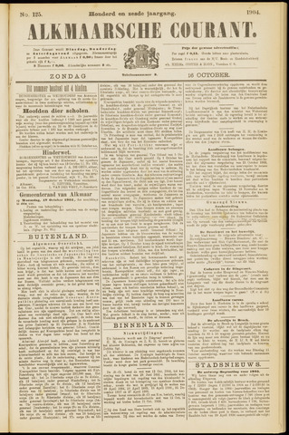 Alkmaarsche Courant 1904-10-16