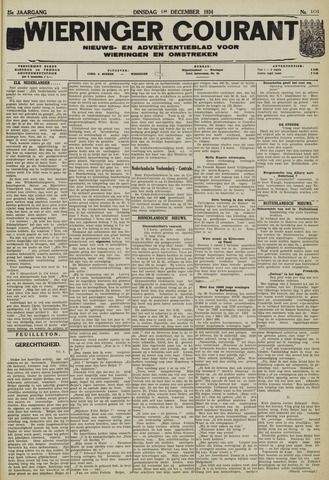 Wieringer courant 1934-12-18