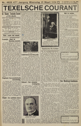 Texelsche Courant 1934-03-21