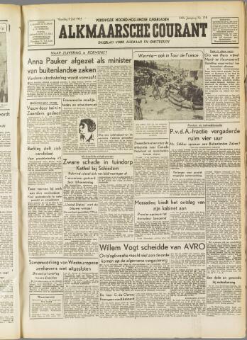 Alkmaarsche Courant 1952-07-07