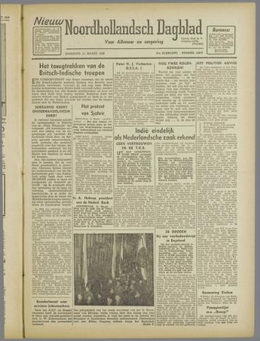 Nieuw Noordhollandsch Dagblad, editie Schagen 1946-03-11