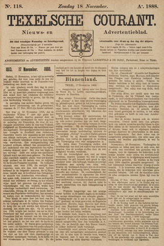 Texelsche Courant 1888-11-18