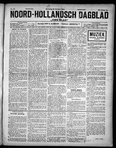 Noord-Hollandsch Dagblad : ons blad 1924-02-23