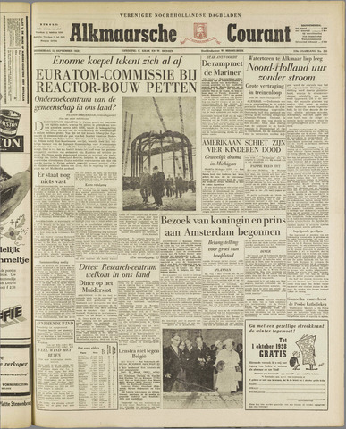 Alkmaarsche Courant 1958-09-25
