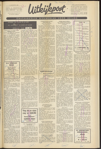 Uitkijkpost : nieuwsblad voor Heiloo e.o. 1965-08-05