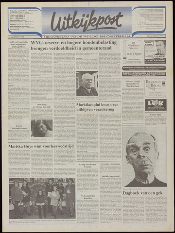 Uitkijkpost : nieuwsblad voor Heiloo e.o. 1998-11-04