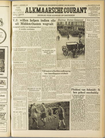 Alkmaarsche Courant 1956-09-17