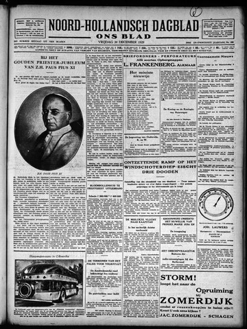 Noord-Hollandsch Dagblad : ons blad 1929-12-20
