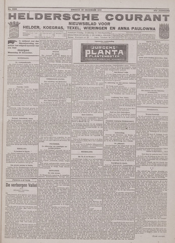 Heldersche Courant 1919-12-30