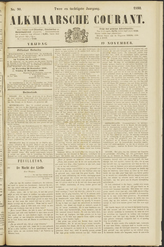 Alkmaarsche Courant 1880-11-19