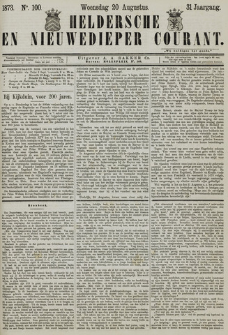 Heldersche en Nieuwedieper Courant 1873-08-20