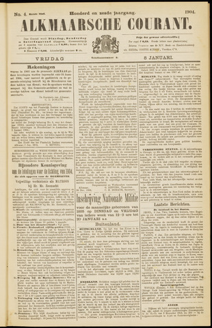 Alkmaarsche Courant 1904-01-08
