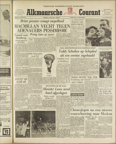 Alkmaarsche Courant 1959-03-13