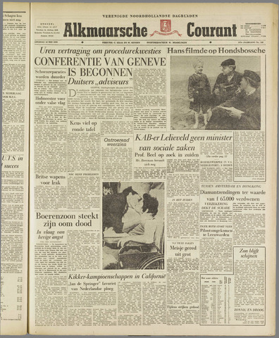 Alkmaarsche Courant 1959-05-12
