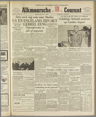 Alkmaarsche Courant 1959-03-23