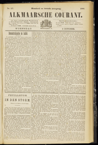 Alkmaarsche Courant 1900-10-03