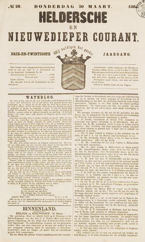 Heldersche en Nieuwedieper Courant 1865-03-30