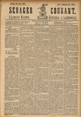 Schager Courant 1898-07-24