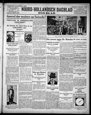 Noord-Hollandsch Dagblad : ons blad 1935-03-08