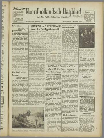 Nieuw Noordhollandsch Dagblad, editie Schagen 1946-01-23