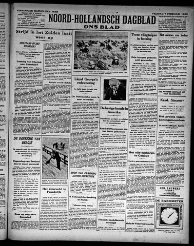 Noord-Hollandsch Dagblad : ons blad 1936-02-07