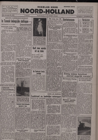 Dagblad Noord-Holland, Schager editie 1942-12-05