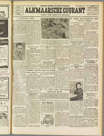 Alkmaarsche Courant 1950-01-12