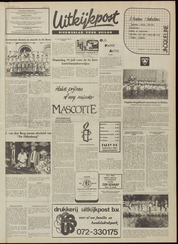 Uitkijkpost : nieuwsblad voor Heiloo e.o. 1982-07-14