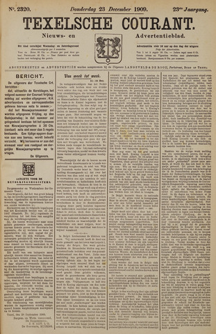 Texelsche Courant 1909-12-23